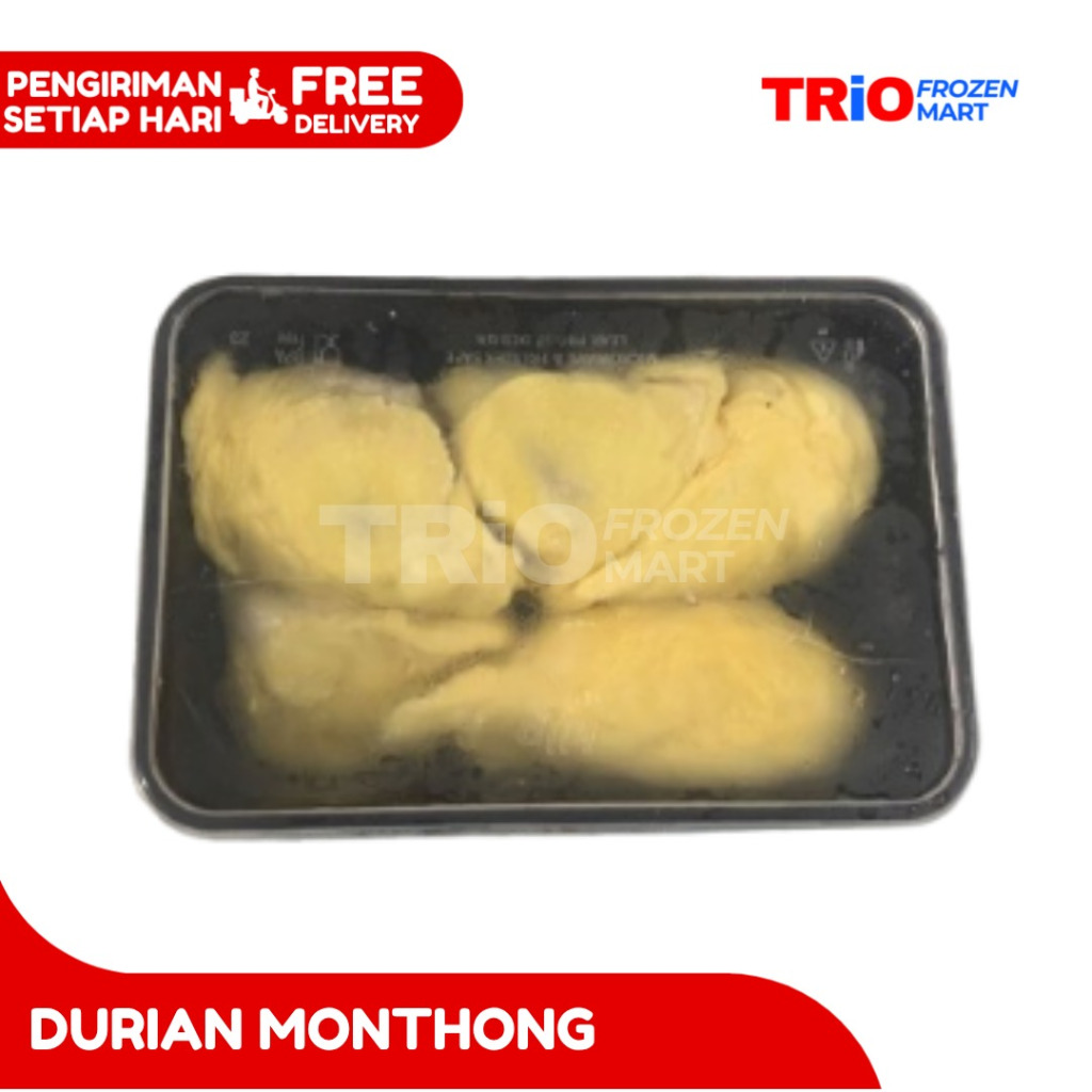 

DURIAN MONTHONG SULAWESI / Durian kupas frozen 500 gr
