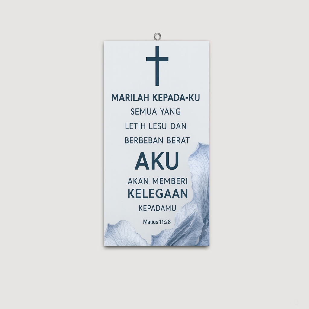 Hiasan Dinding Ruang Tamu Minimalis Kristen / Protestan / Katolik / Alkitab Rohani Yesus
