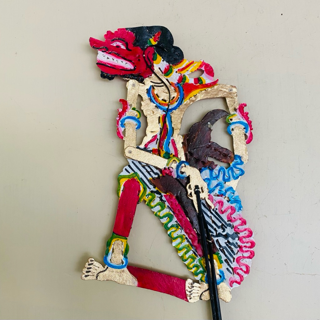 Wayang Kulit Buto Cakil 30 cm Kidangan