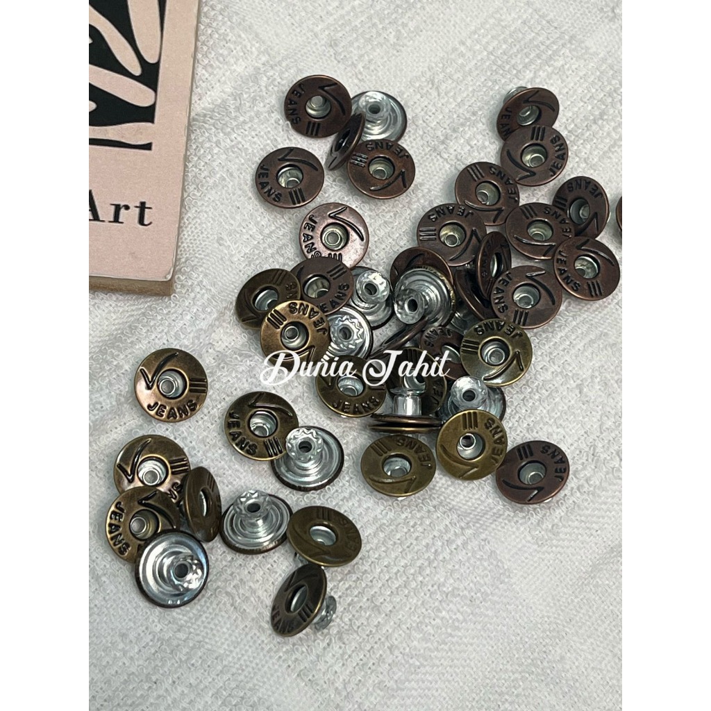 KANCING CELANA JEANS GOYANG