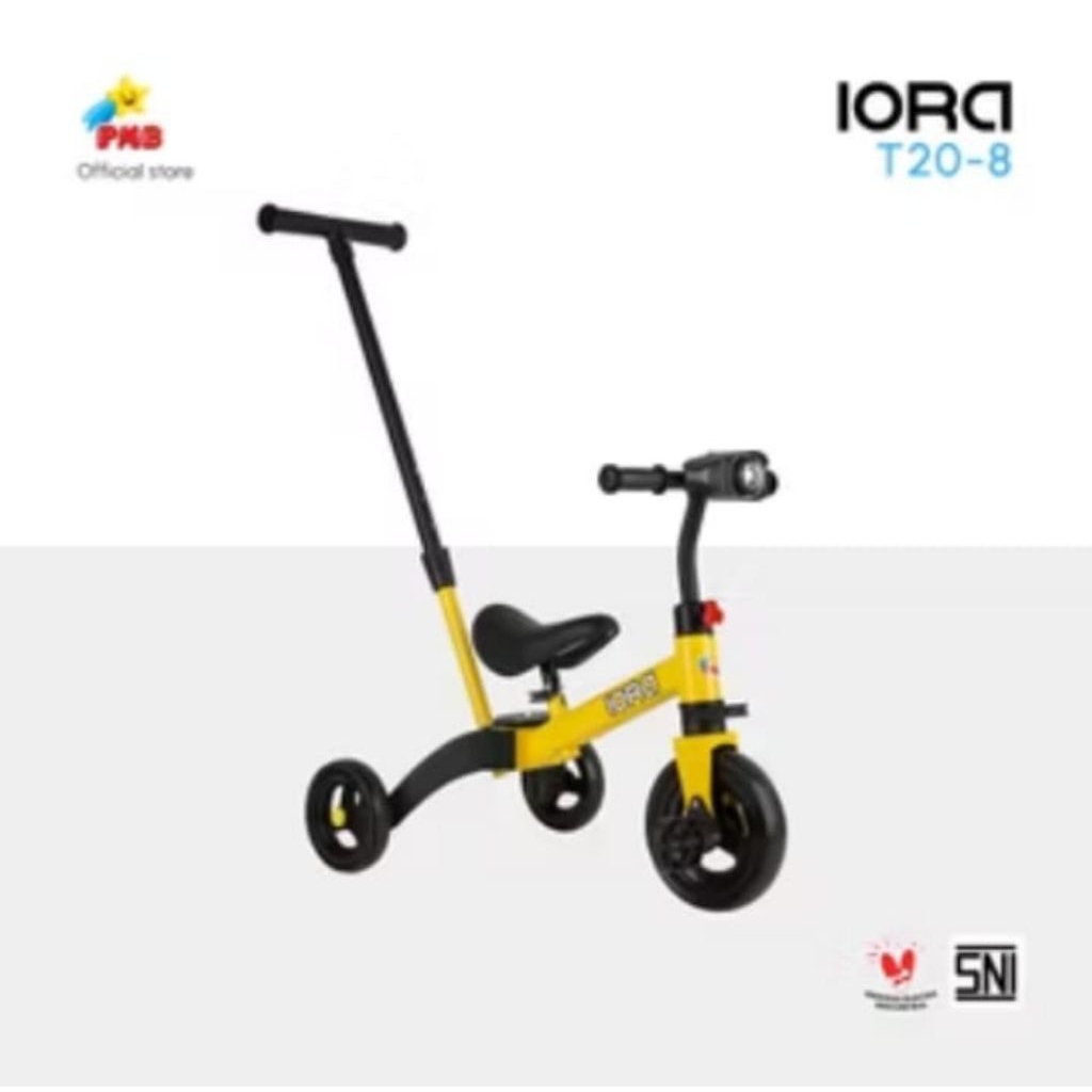 Sepeda Anak Roda 3 Balance Bike IORA PMB