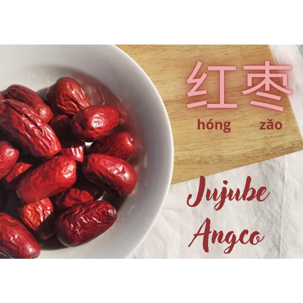 

ANGCO 100GR/250GR/500GR / JUJUBE KURMA MERAH HONG ZAO