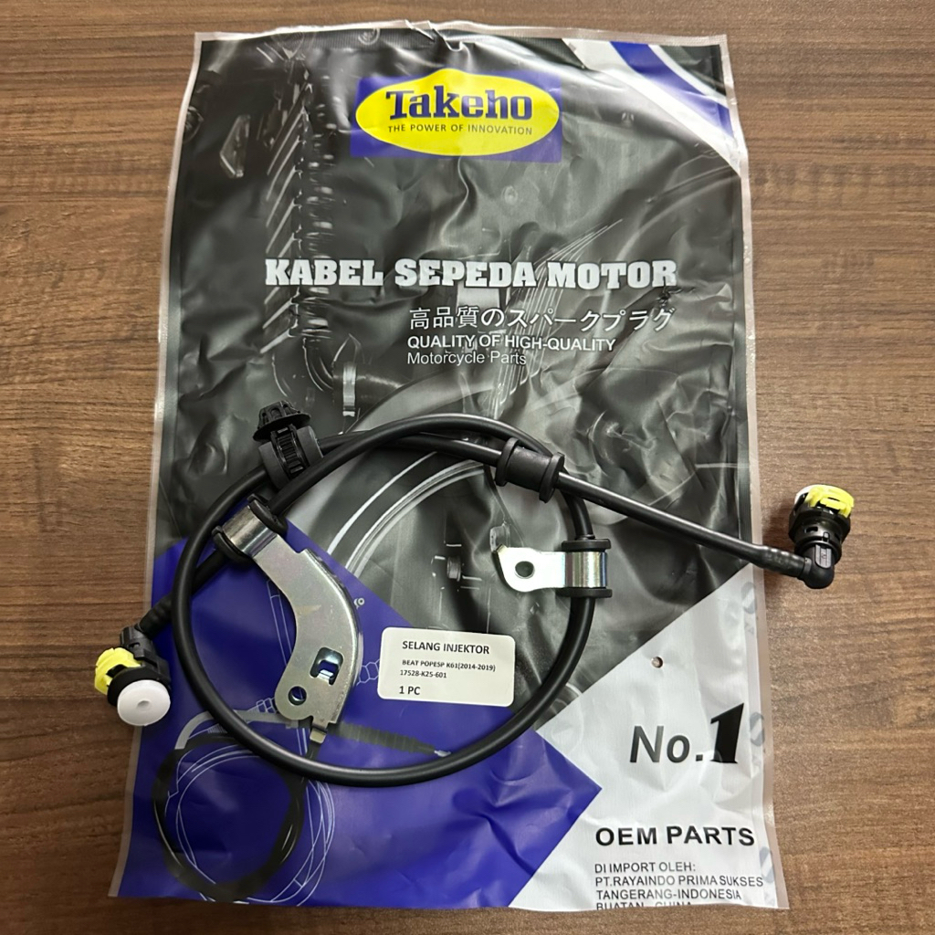 TAKEHO K25 SELANG INJEKTOR BENSIN INJECTOR HOSE COMP KABEL SEPEDA FUEL FEED INJECTION MOTOR BEAT FI 