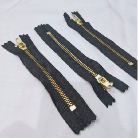 Resleting Jeans Gold YKK  17cm/Resleting / Rit jeans YKK (PER  PCS )