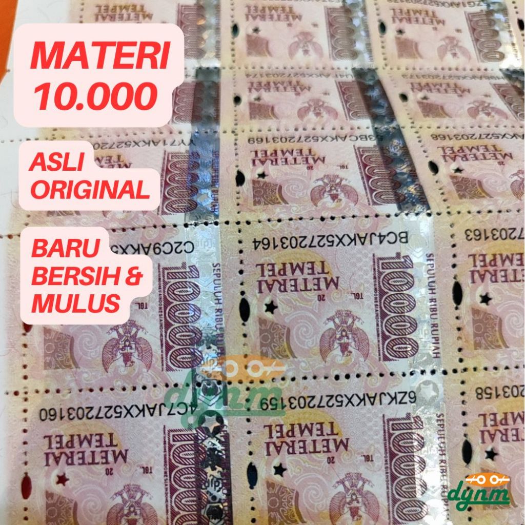 

MATRAI 10000 BARU HOLOGRAM