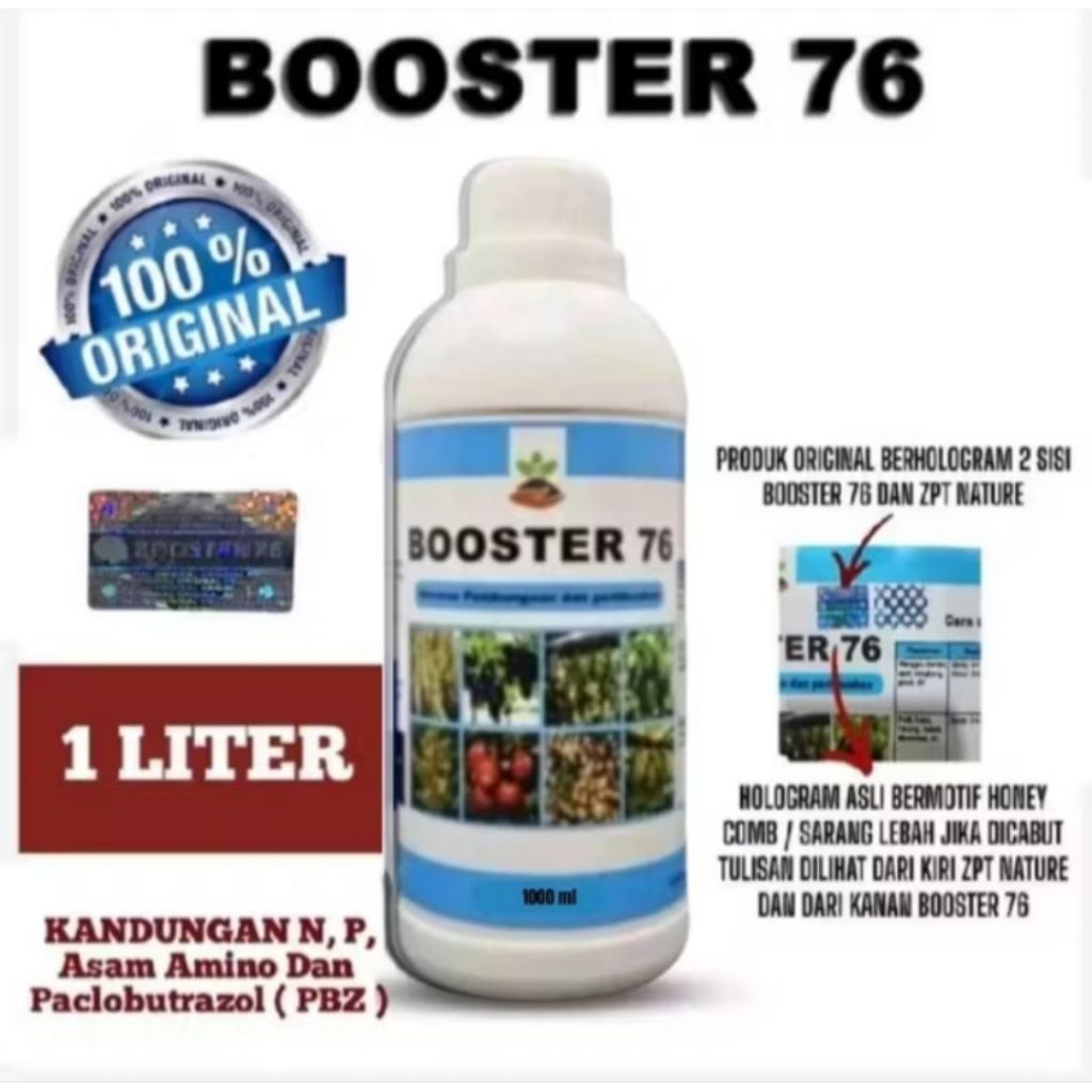 pupuk cair booster 76...1kg