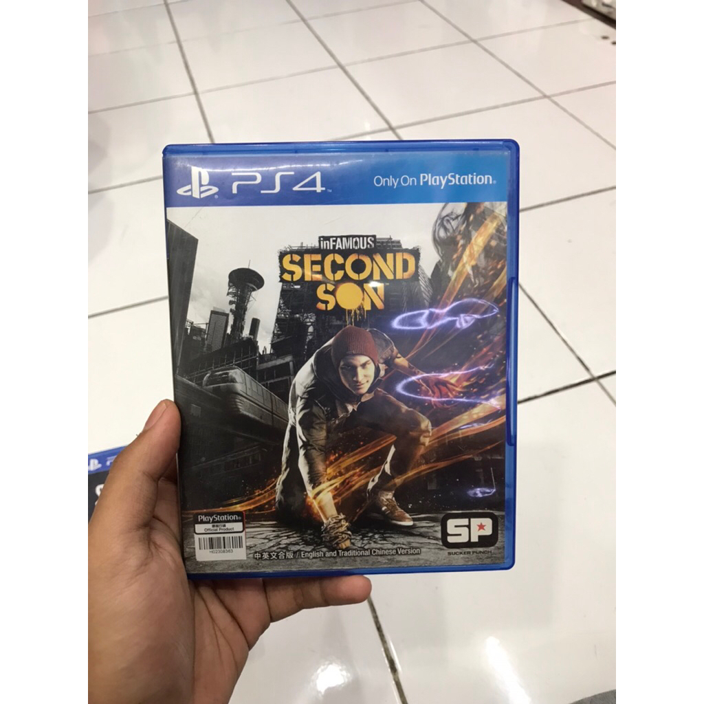 kaset PS 4 Infamous Second Son