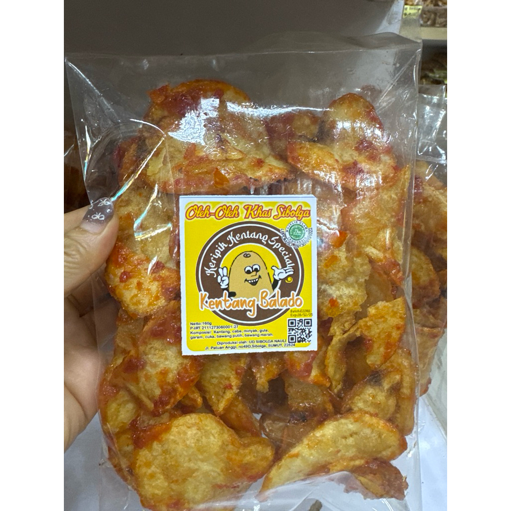 

Kentang Balado Spesial 500 gr