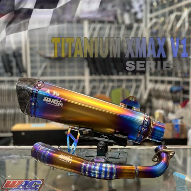 KNALPOT WRC TITANIUM XMAX V1