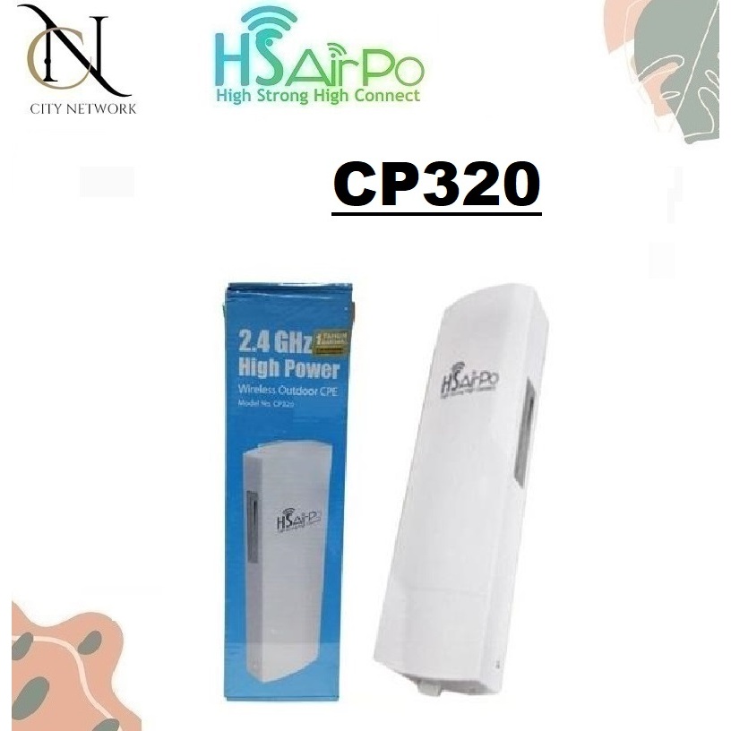 HSAirpo CP320 HS AirPo CP320 2,4Ghz 500mW Wireless Outdoor CPE