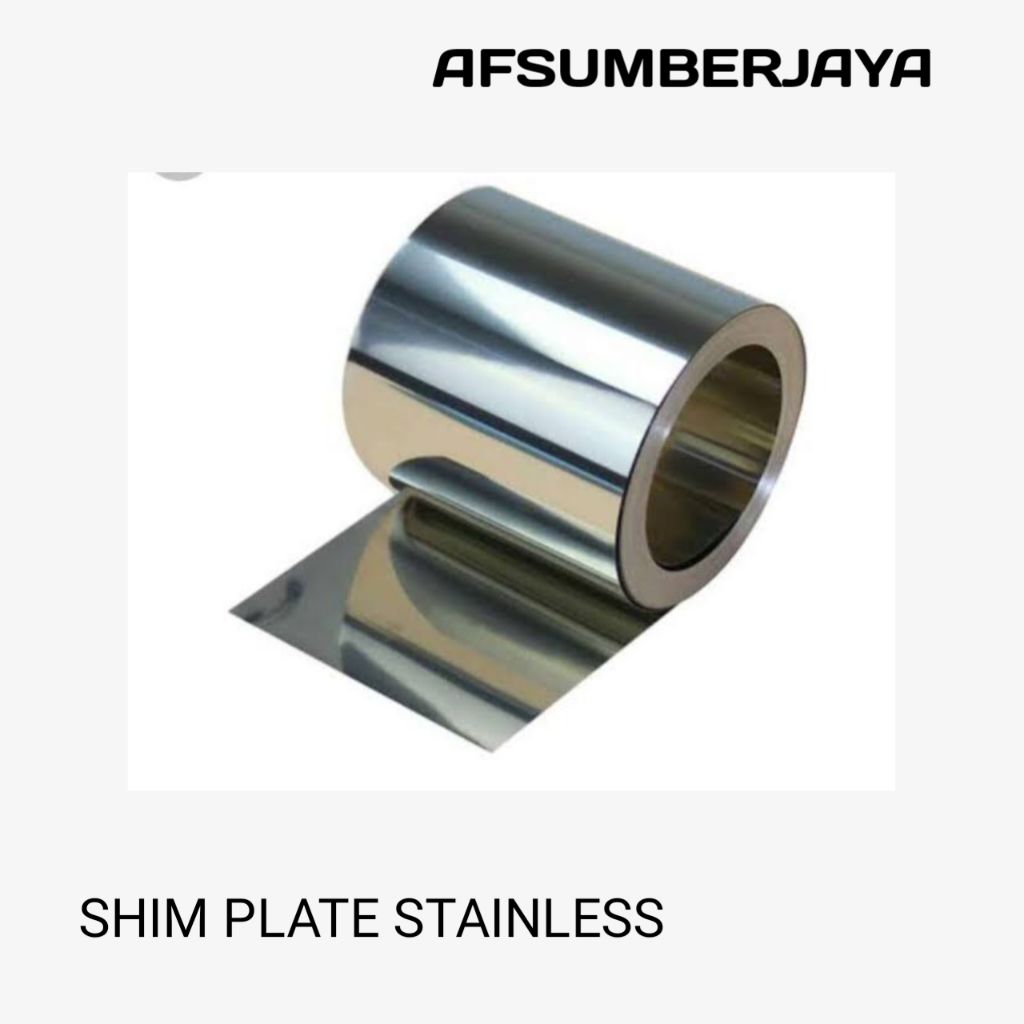 Shim plate stainless 0,1mm x 100mm - 1meter shim plate spring