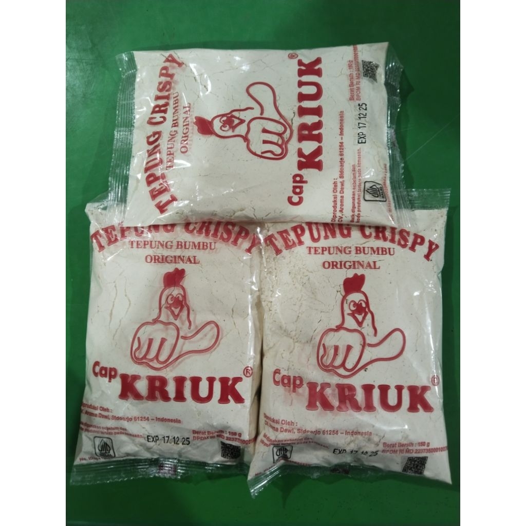 

Cap KRIUK TEPUNG CRISPY/TEPUNG BUMBU ORIGINAL