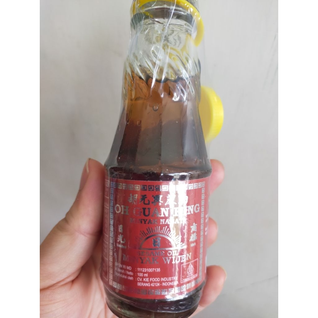 

Minyak wijen matahari 100ml,Sesame oil matahari