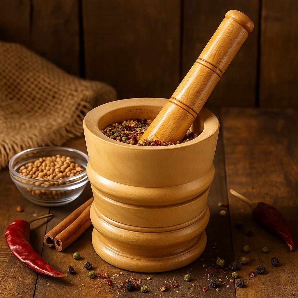 LUMPANG KAYU MINI LUMPANG MINI ALAT TUMBUK KAYU UKURAN KECIL MURAH AWET TAHAN LAMA