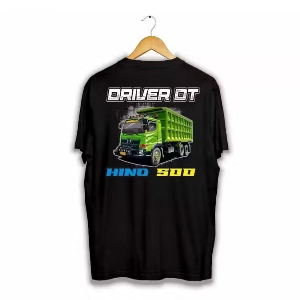 KAOS TEAM HINO DRIVER DT HINO 500 TRUCK TRUK COD // LENGAN PENDEK TEAM HINO DRIVER DT HINO 500 TRUCK