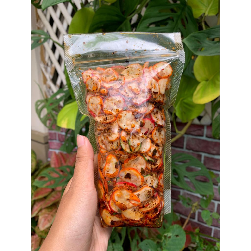 

Kerupuk Seblak Pedas Daun Jeruk 200gr