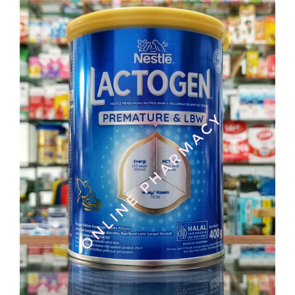 Lactogen Premature & LBW 400 gr Susu Formula Khusus Prematur & BBLR