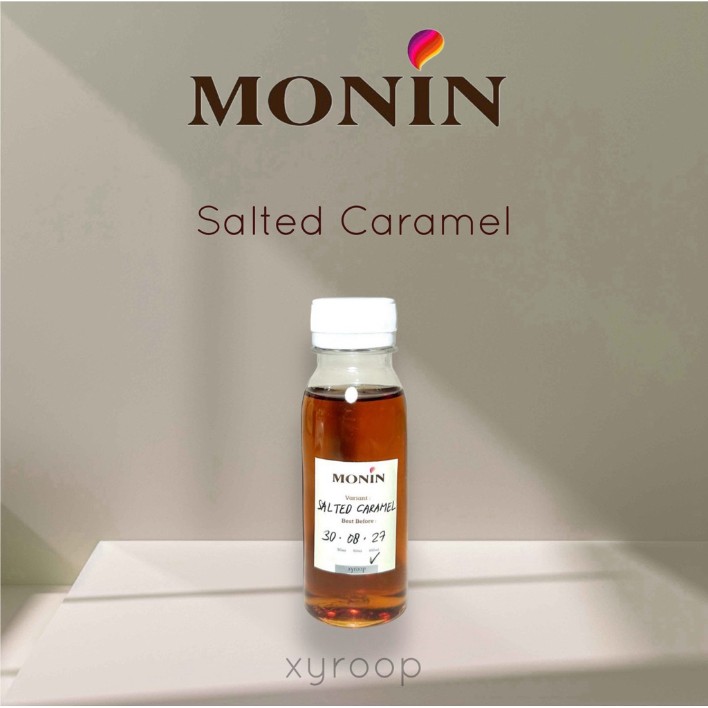 

Monin Syrup Repack Salted Caramel Coffee Sirup 30ml 50ml 100ml