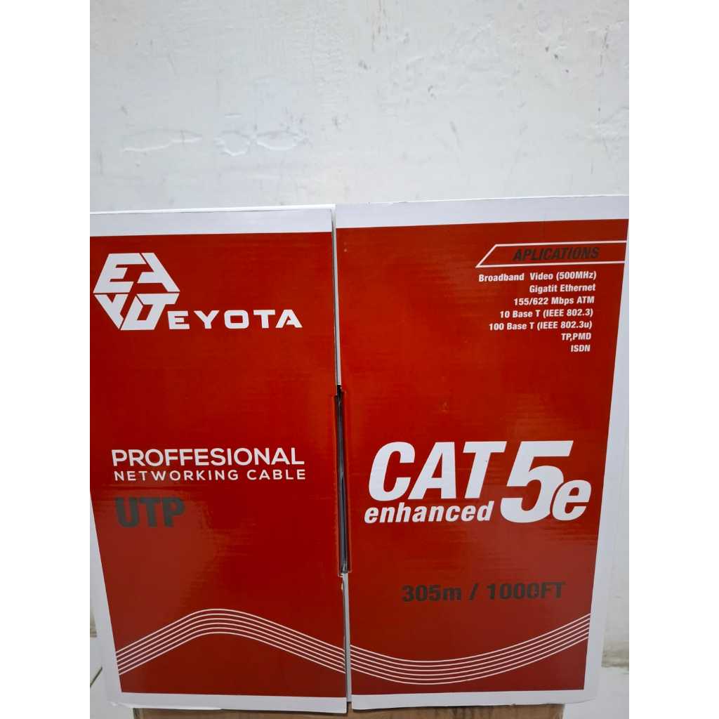 Eyota Kabel Lan /UTP Cat 5e 305 M-Kabel Lan/UTP Cat 5e Eyota 305 Meter
