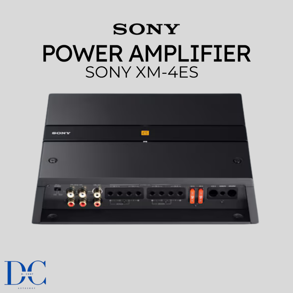 Power Amplifier Mobil SONY XM-4ES - 4 Channel - SONY Power Amplifier Mobil - Audio Mobil - 100% Orig