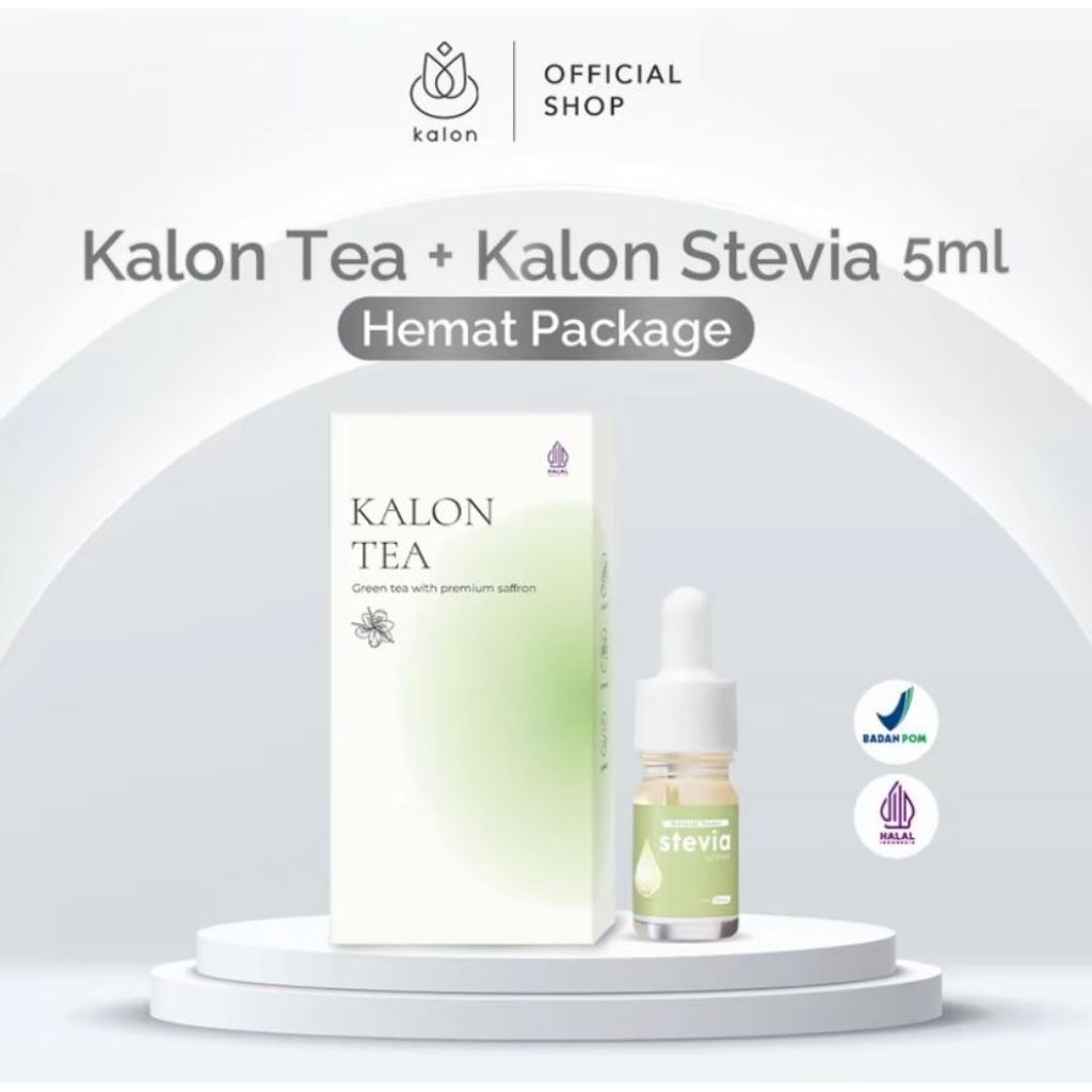 

[ paket hemat ] Kalin Tea & Stevia BPOM & HALAL