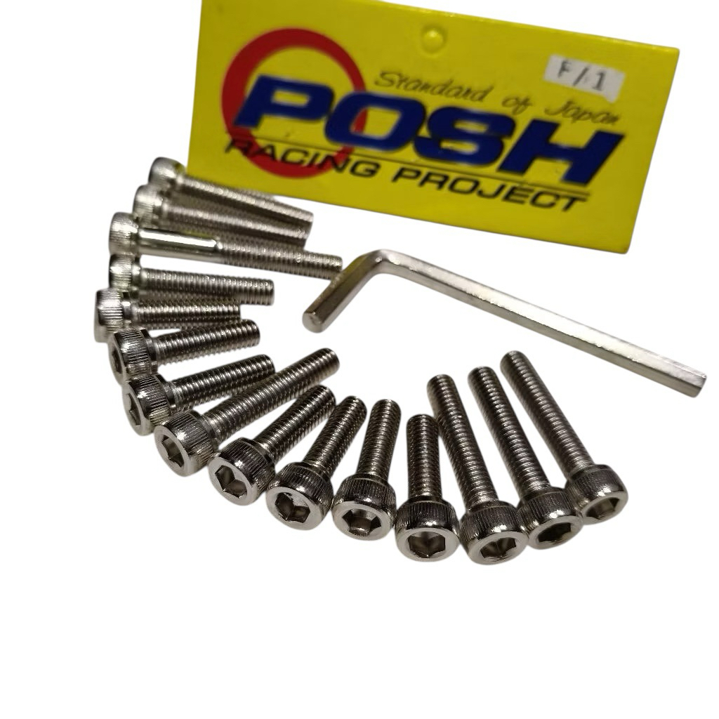 Baut Blok Mesin Baut CVT Mesin FI Force One Fizr plus L Posh Original