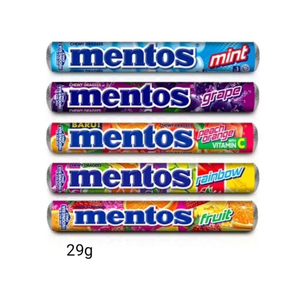 

Mentos Batang Permen Lunak Aneka Rasa