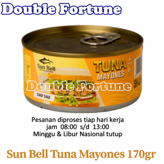 

SUN BELL TUNA MAYONES 170gr / Tuna Kaleng Sun Bell