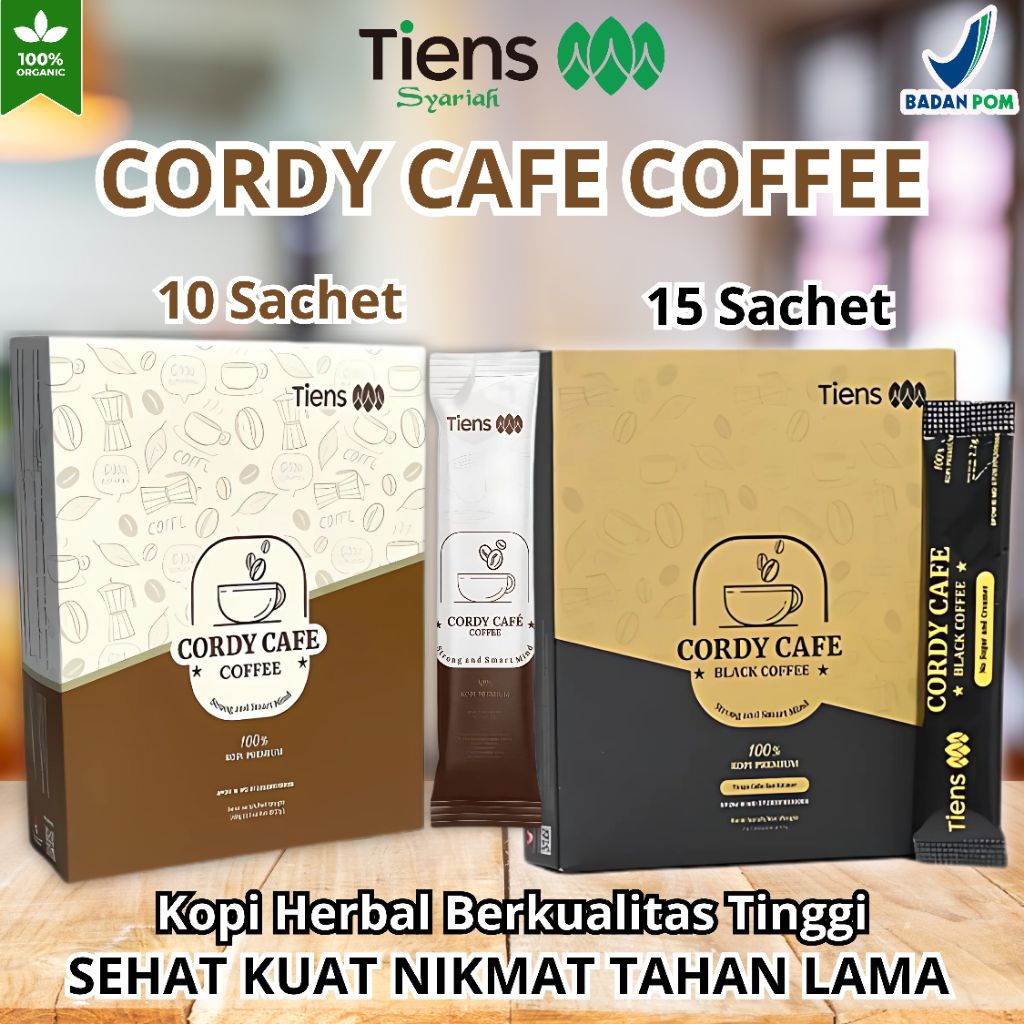 

Kopi TIENS Cordy Cafe BPOM Original Kopi Herbal Cordyceps Kopi Stamina Tingkatkan Daya Tahan Tubuh