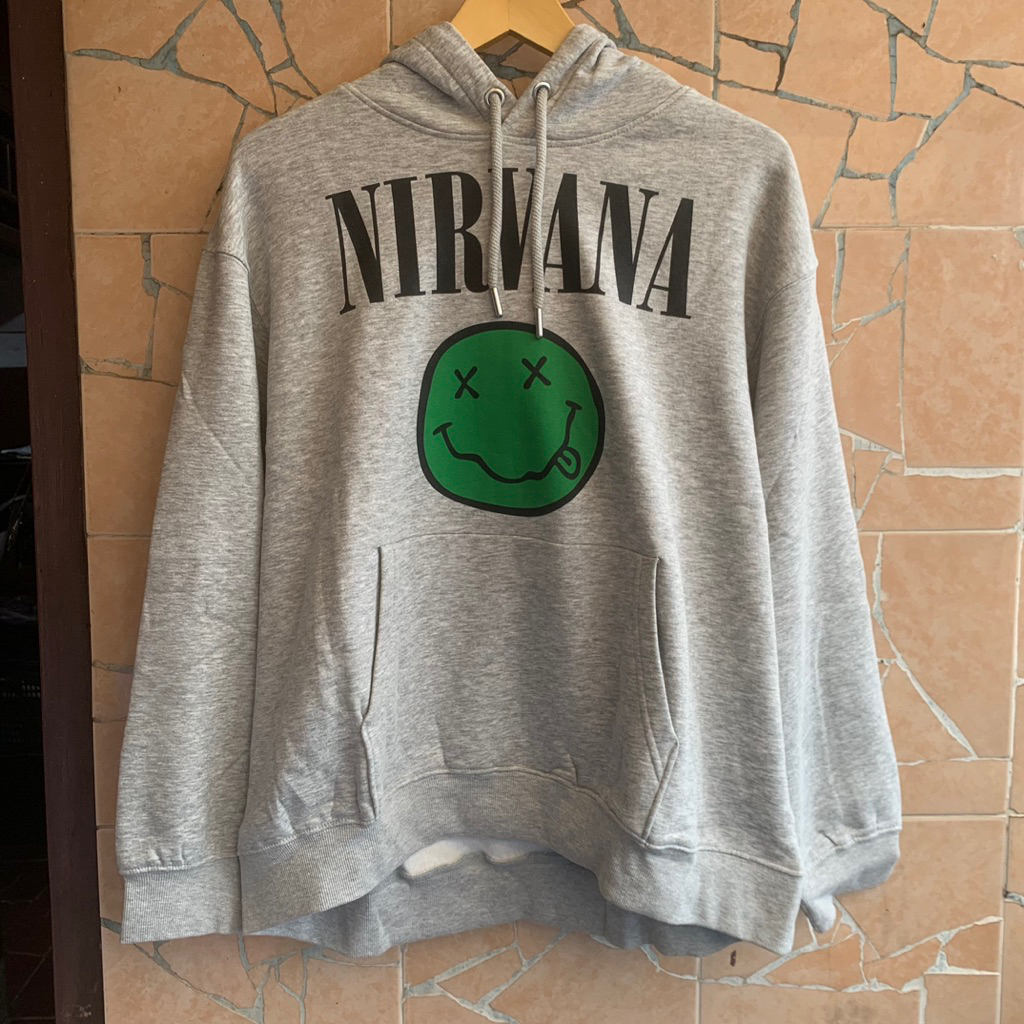 Hoodie H&M Nirvana Original