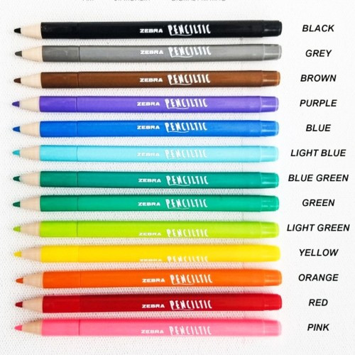 

Bolpoin Penciltic Zebra per Pcs Motif Random