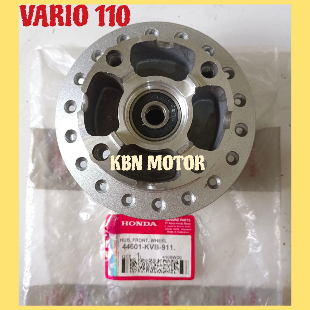 KVB TROMOL DEPAN VARIO 110 BEAT SCOOPY SPACY LAMA 110 KARBU