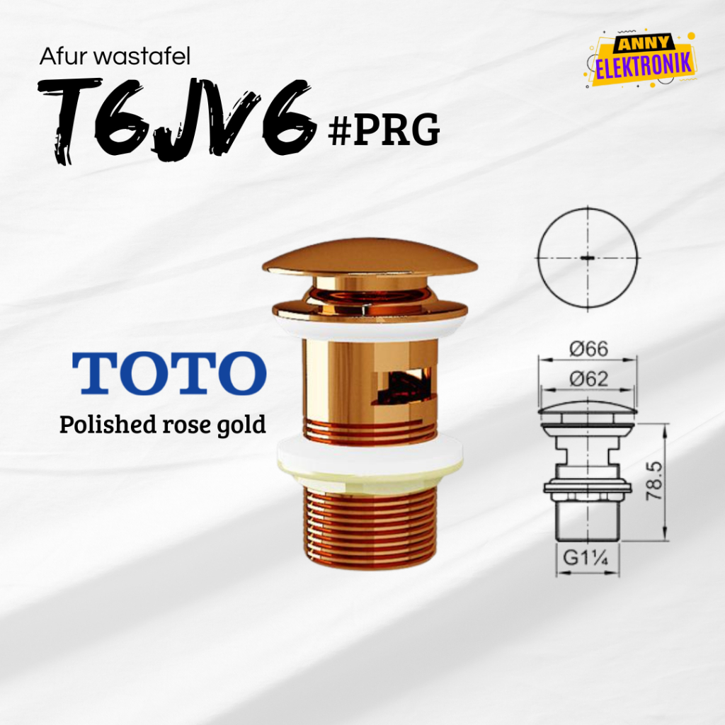 TOTO Afur T6JV6 | Afur - Afur Wastafel - Afur Wastafel Cuci Tangan
