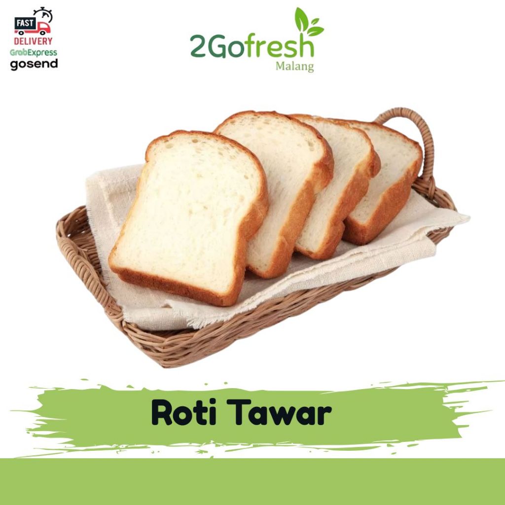 

Roti Tawar | 2Gofresh | Sayuran | Ayam | Ikan | Daging | Dapur | instant | Fresh | Halal |