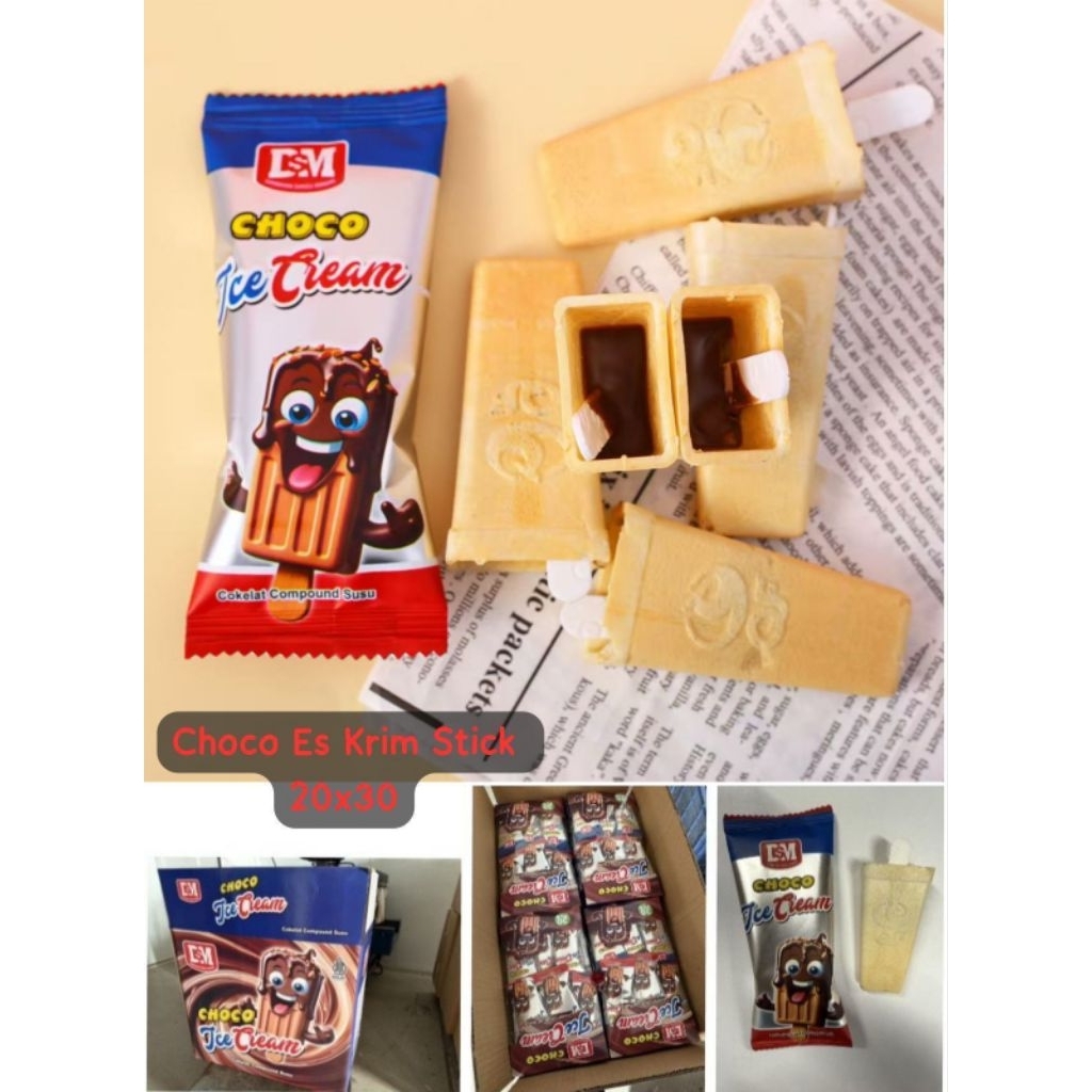 

chocho criem coklat compound susu 30 pcs