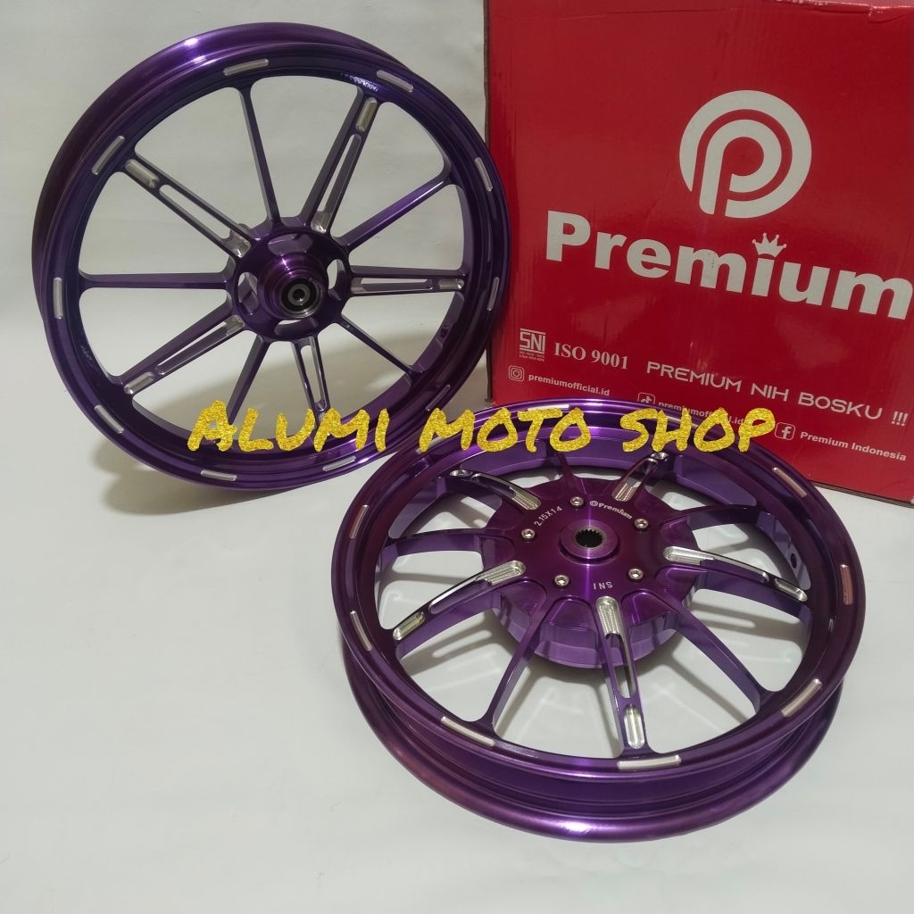 velg vnd premium palang 10 (p10) Yamaha Mio soul Mio sporty Mio smile Nouvo Fino karbu Mio j Mio GT 