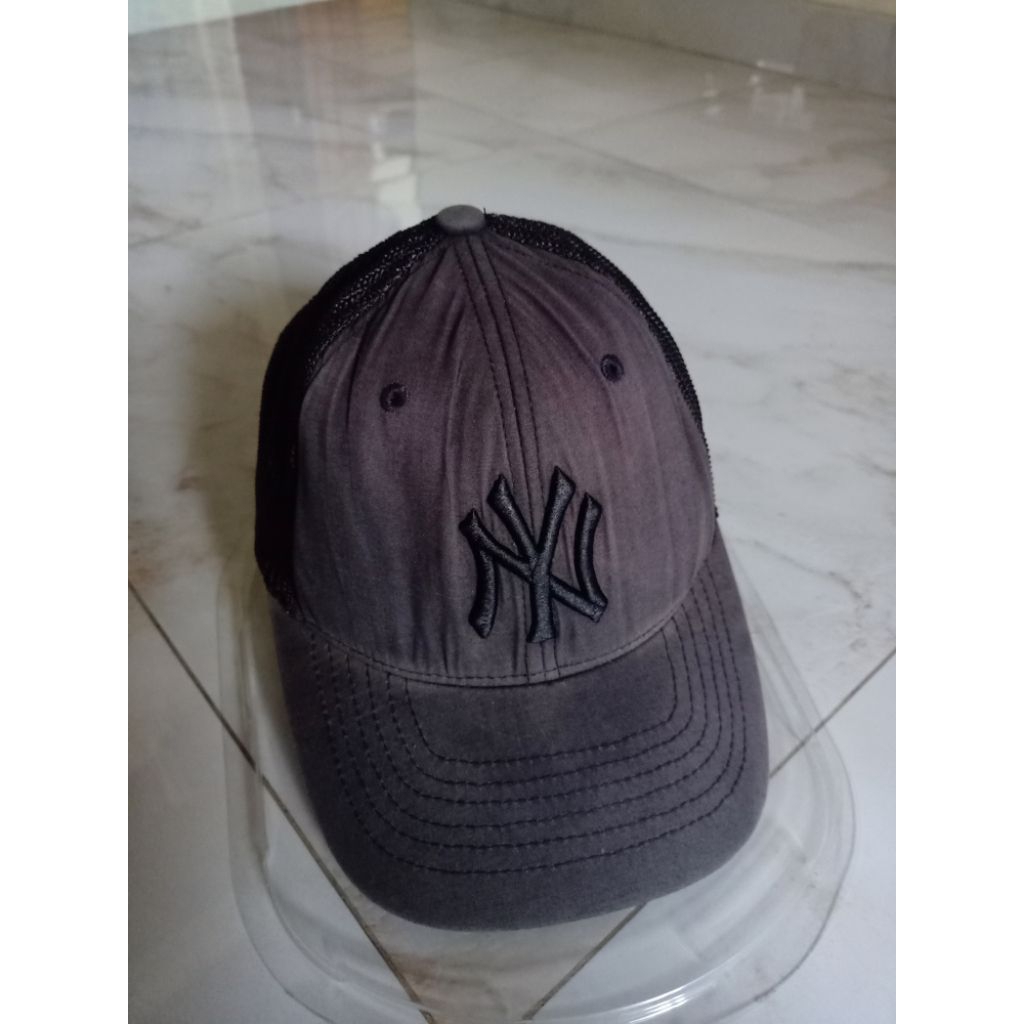 Topi MLB tracker ori logo NY