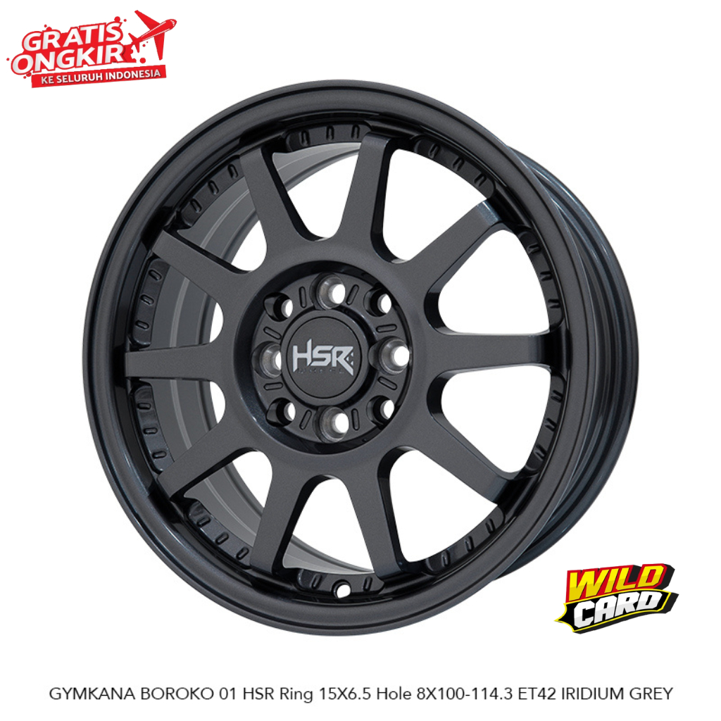 Promo Velg Mobil Mobilio Sigra Kijang LGX HSR GYMKANA BOROKO R15