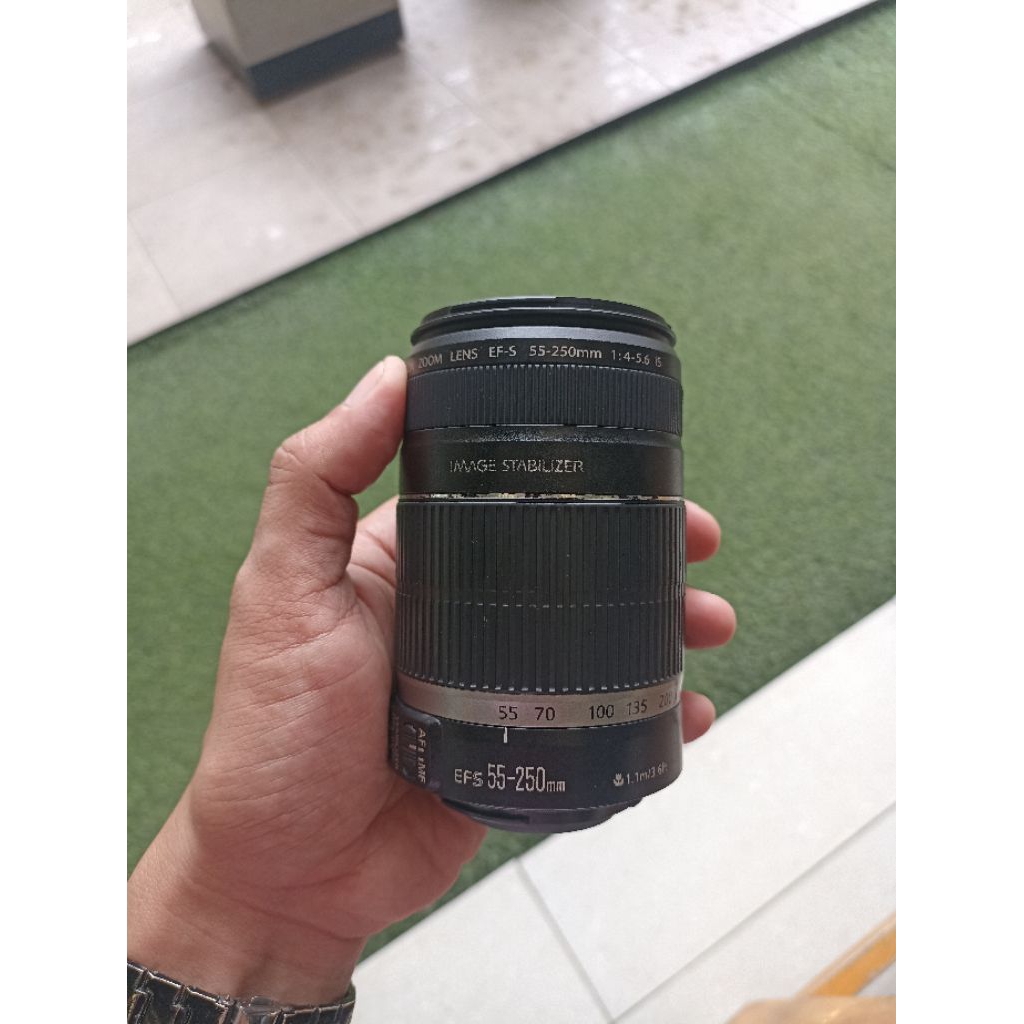 Lensa Second Tele Canon 55-250MM