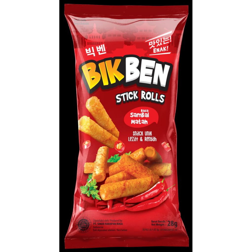 

(PAKET RESELLER) BIKBEN WAFER ROLLS 1DUS@40 Pack 28GR