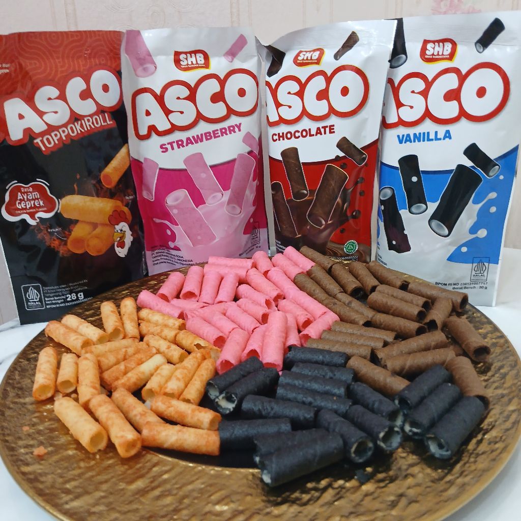

(PAKET RESELLER) ASCO WAFER ROLL 1DUS @30 PCS 30GR