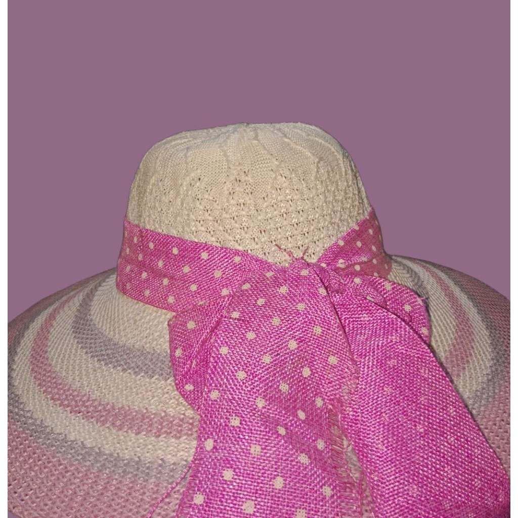 topi pantai (preloved)