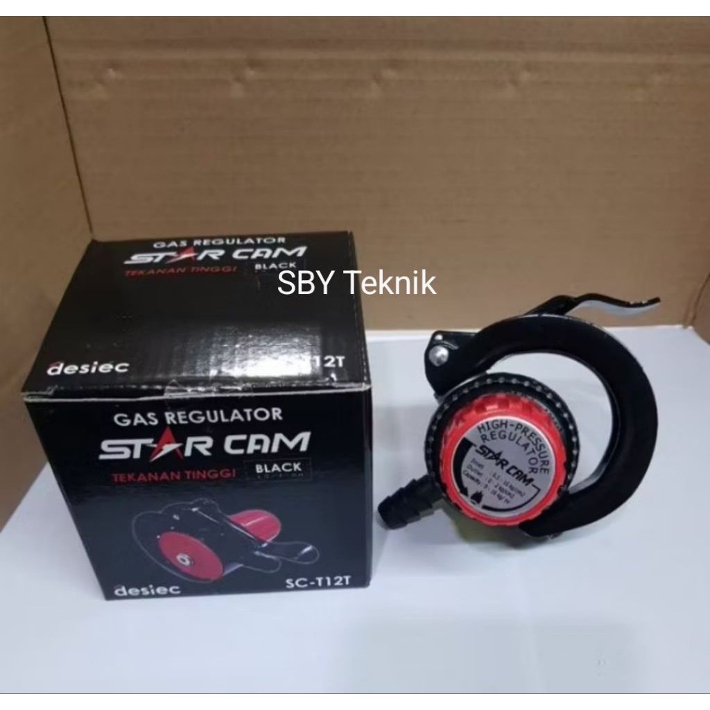 Regulator Gas STARCAM SC-T12T/Regulator Gas Tekanan Tinggi Starcam SC-T12T