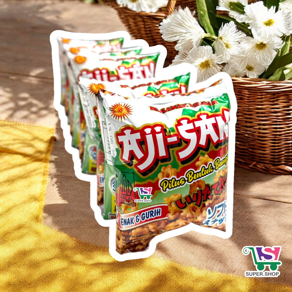 

AJISAN / Aji-San Snack Pilus Bentuk Bunga (isi 10 pcs)