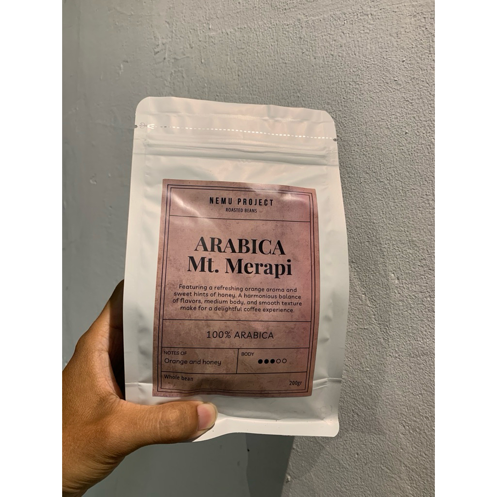 

Arabica Mt. Merapi(anaerob 100% full arabica)