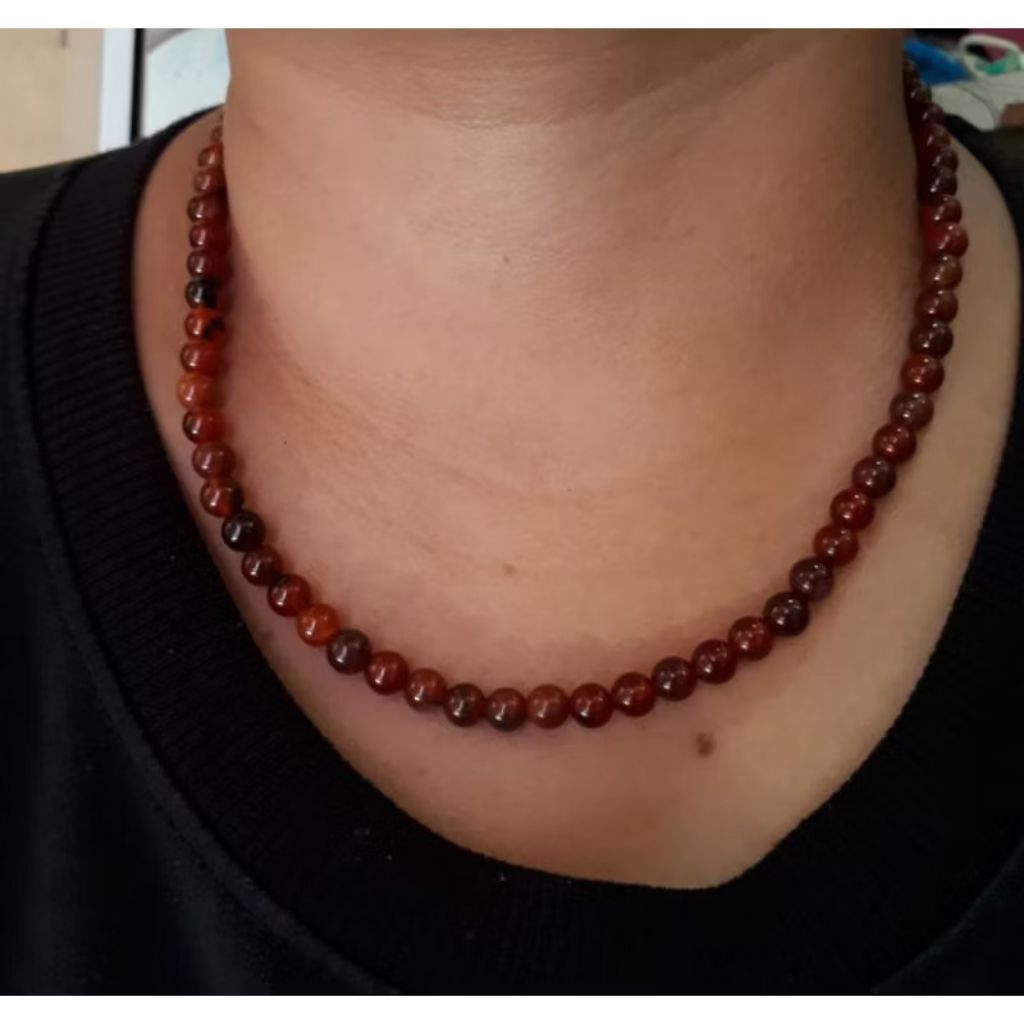 kalung batu alam natural yaman madu asli