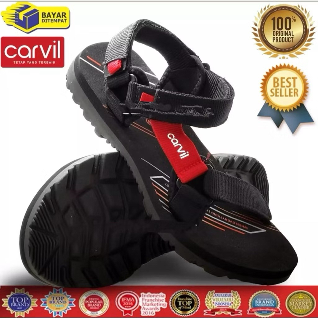CARVIL MALADEWA Sandal Pria Gunung Pria Dewasa Maxima Remaja Travel Fashion