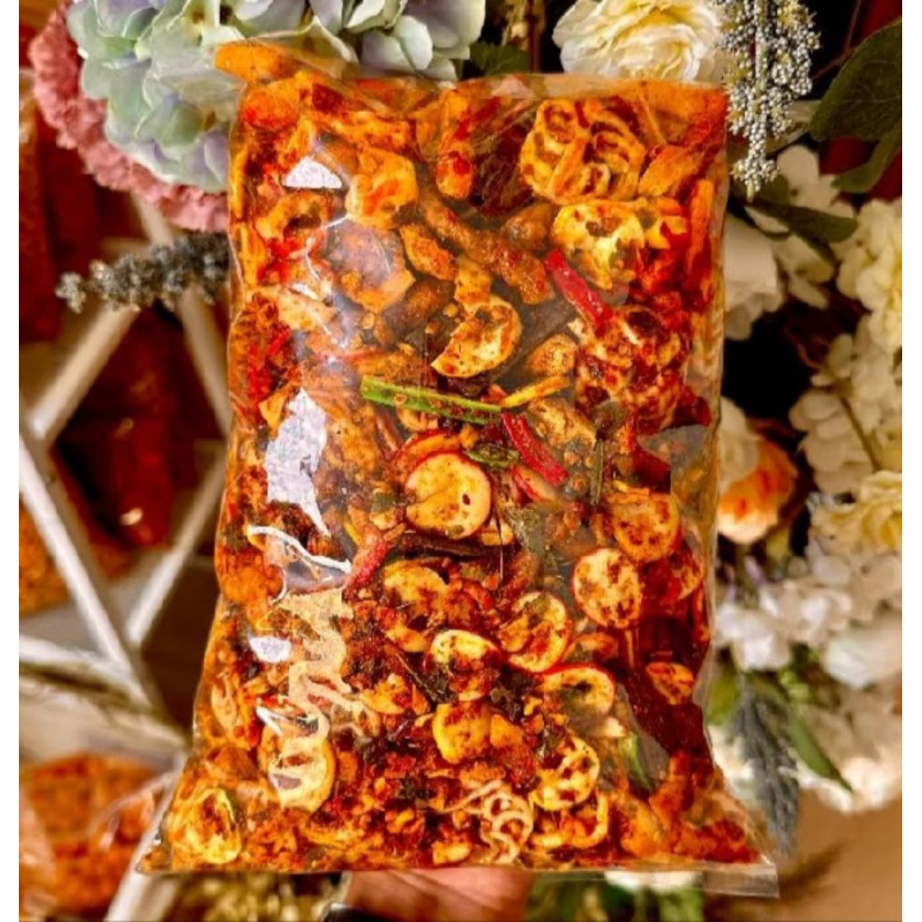 

seblak mix 1kg seblak kering bantet campur pedas daun jeruk bumbu basah sebring mix