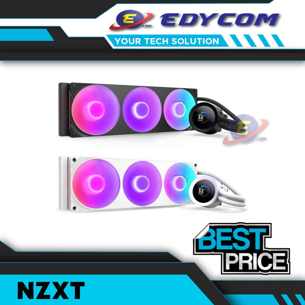 NZXT Kraken Plus 360 RGB - 360mm RGB AIO Liquid Cooler