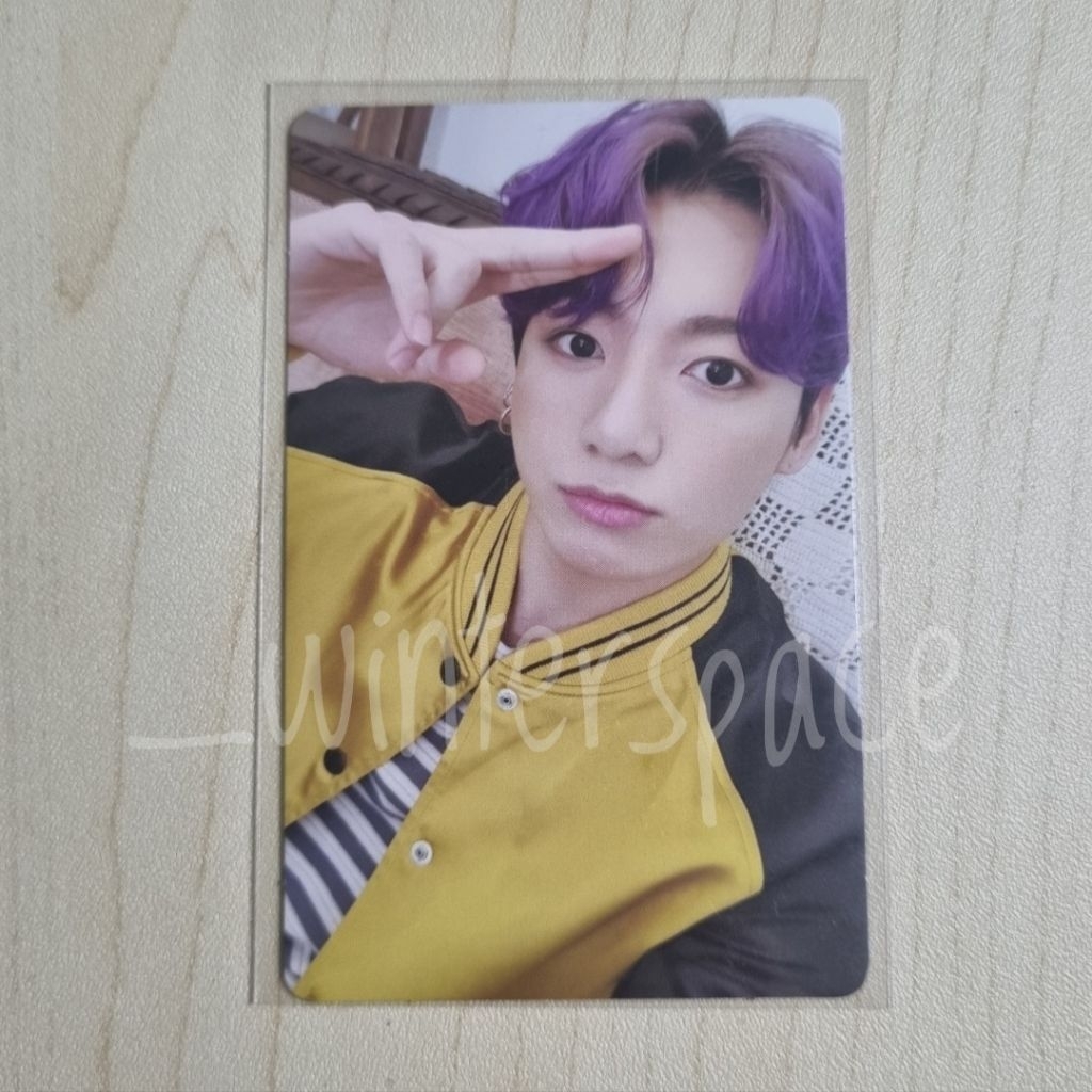 RANDOM PHOTO CARD JUNGKOOK BTS DECO KIT RPC